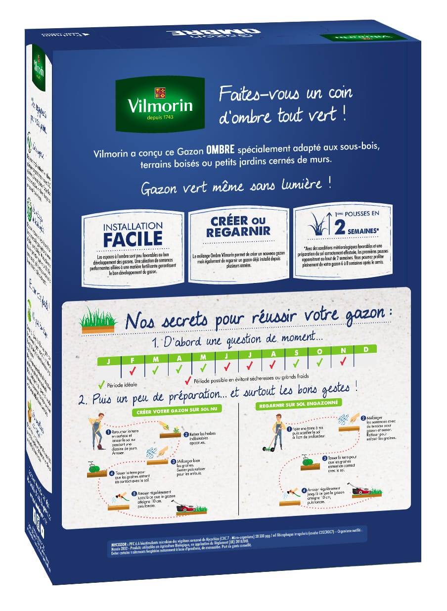 Vilmorin - Gazon ombre boite de 1 kg Vilmorin - Image 2