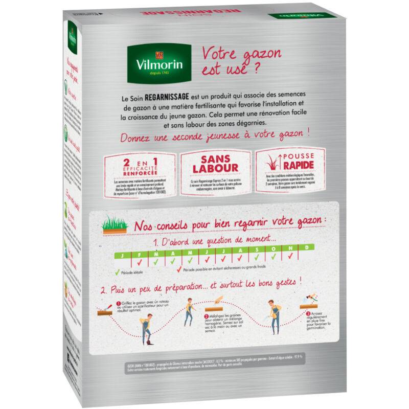 Vilmorin - Soin Regarnissage 2 en 1 boîte 1 kg -VILMORIN - Image 8