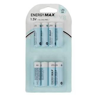 Piles Alcaline LR6 8 pièces - 5 FIVE SIMPLY SMART