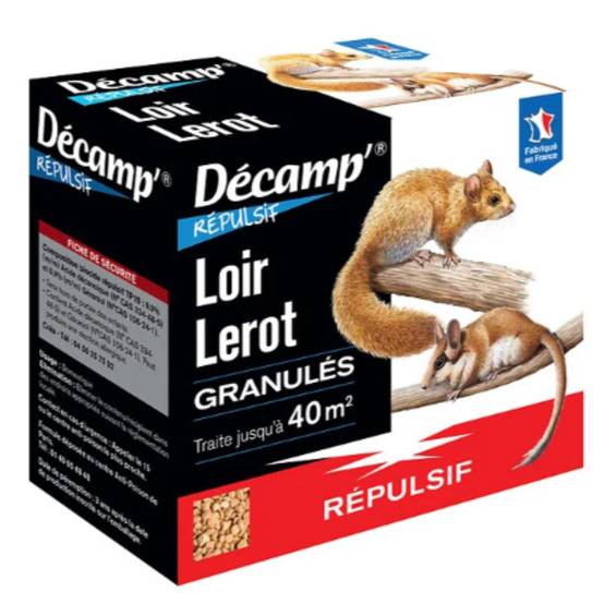 Décamp'Répulsif - Répulsif loir-lérot granulés – DECAMP' - Image 1