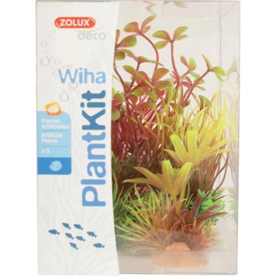 Zolux - Kit de Plantes Artificielles Résine Aquarium Wiha - ZOLUX