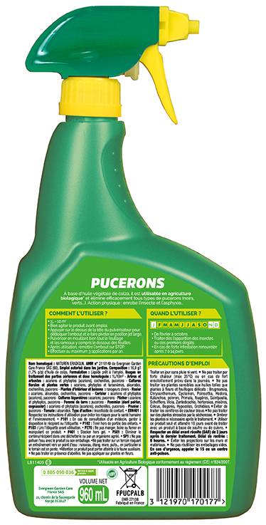 Fertiligène - Fertiligene - Pucerons 960 ml - Image 2