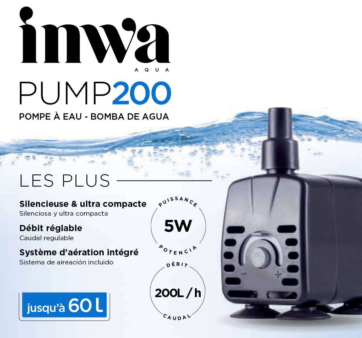Inwa - INWA - Pompe à eau PUMP 200