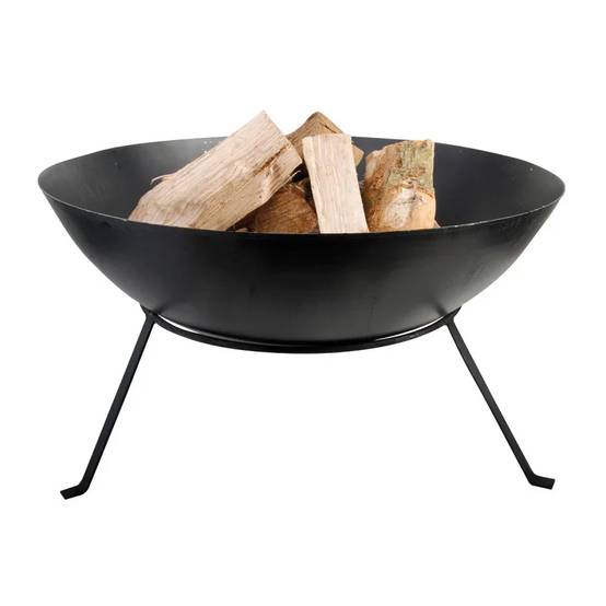 Esschert Design - Brasero rond en métal noir – ESSCHERT DESIGN - Image 3