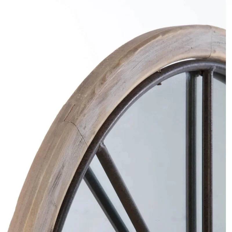 Miroir Zoé naturel sapin MDF ATMOSPHERA - Image 8