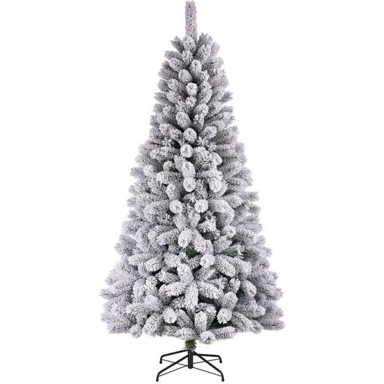 Black Box Trees - Sapin de Noël artificiel enneigé 185 cm Medford - Black Box Trees - Image 1