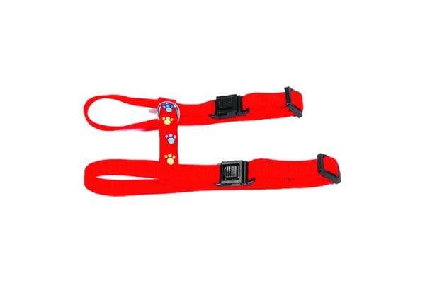Martin Sellier - Harnais pour chat nylon rouge – MARTIN