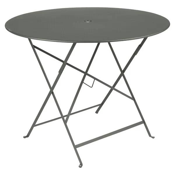 Fermob - Table de jardin ronde pliante acier romarin 4 personnes Bistro Fermob - Image 2