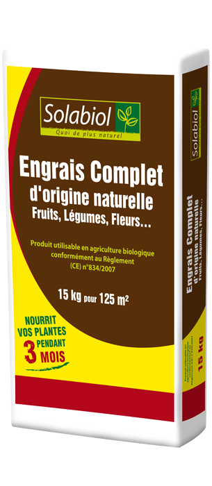 Solabiol - Engrais Complet Origine Naturelle - SOLABIOL - Image 1