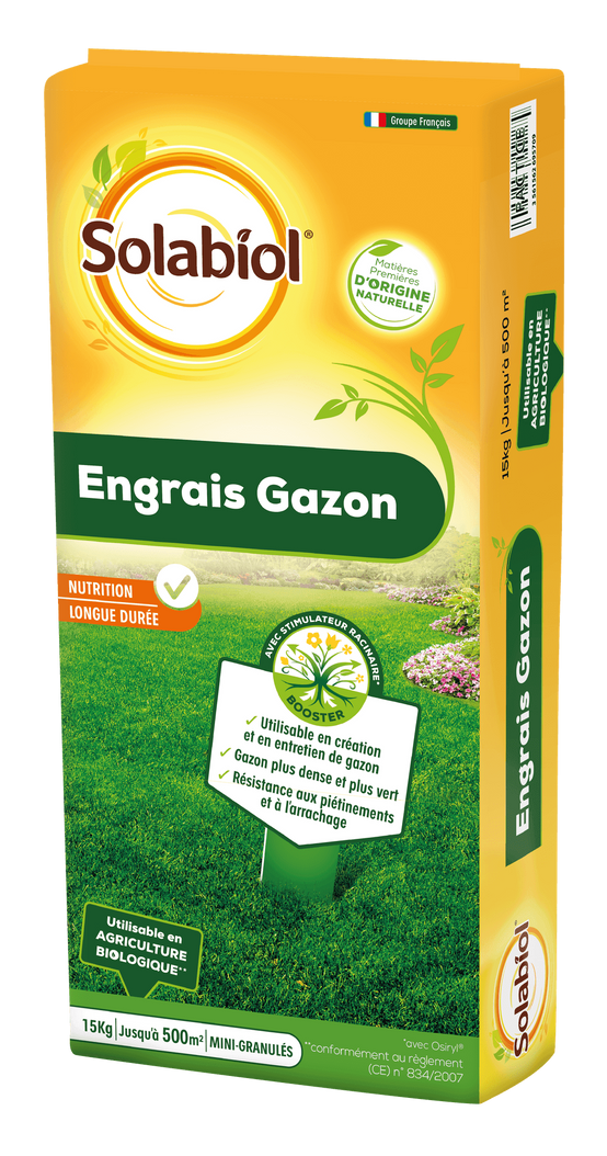 Solabiol - Engrais gazon longue durée – SOLABIOL - Image 1