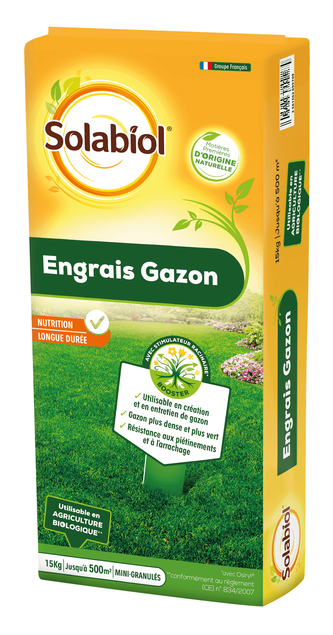 Solabiol - Engrais gazon longue durée – SOLABIOL - Image 1