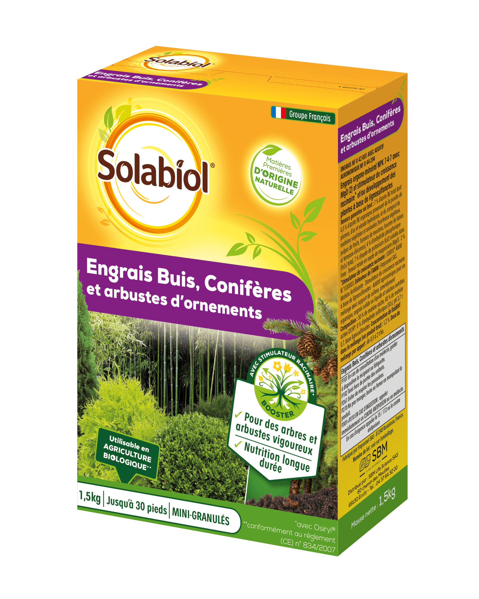 Solabiol - Engrais arbres et arbustes - SOLABIOL - Image 1