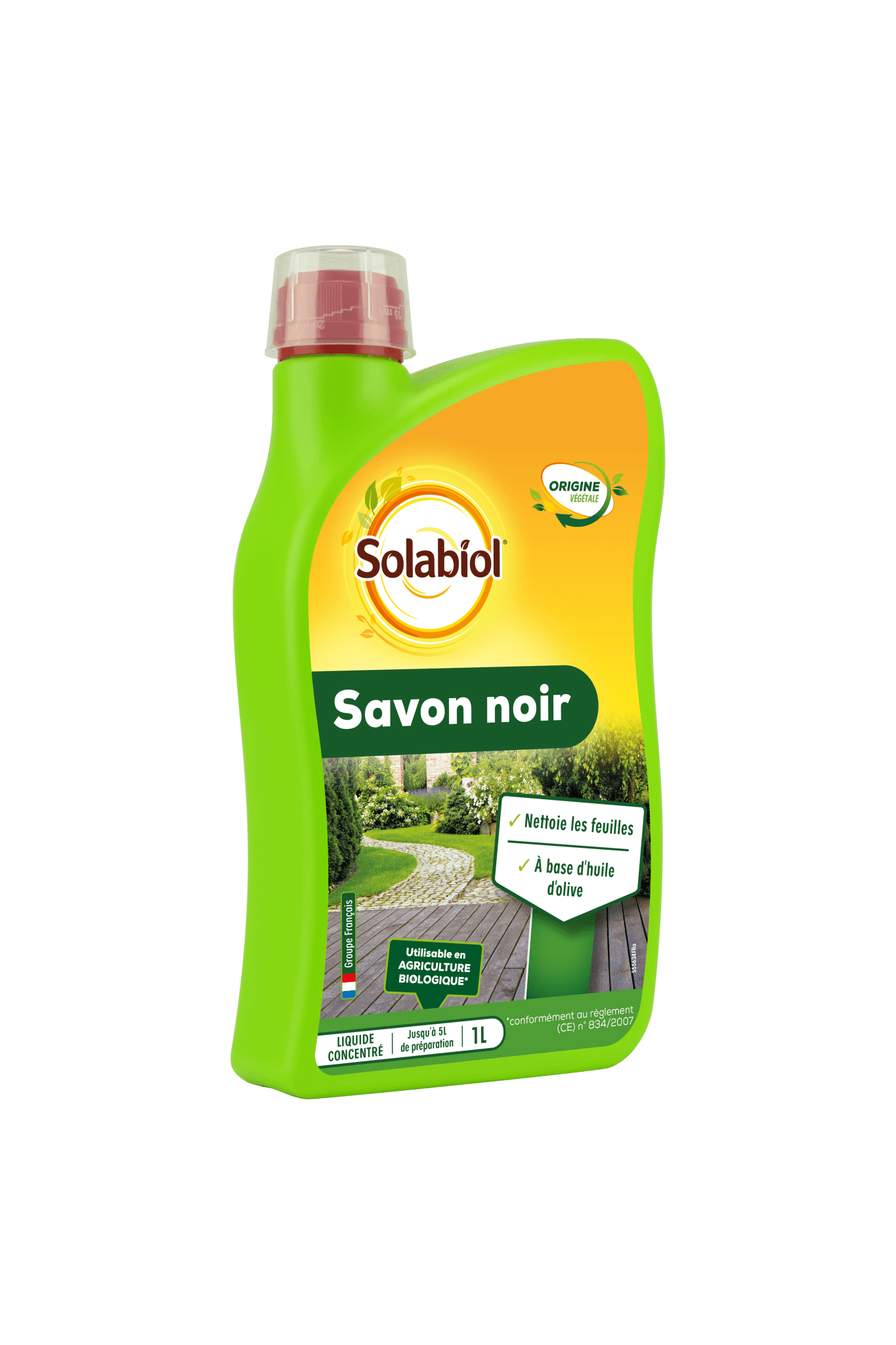 Solabiol - Savon Noir Concentré Huile D'Olive 1 L – SOLABIOL - Image 3