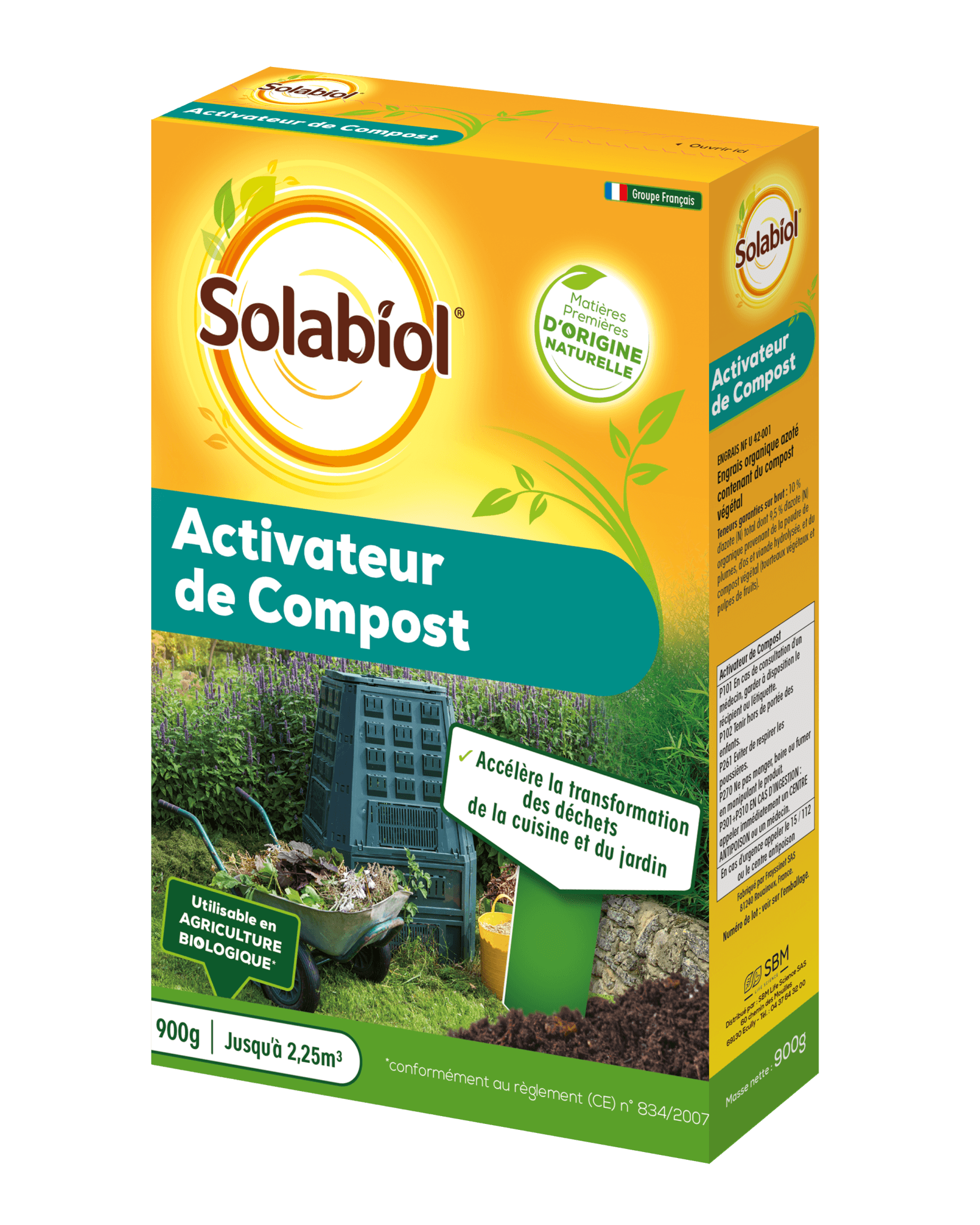 Solabiol - Activateur de compost 900 g – SOLABIOL - Image 1