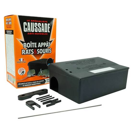 Caussade - Boîte appât rats et souris plastique avec clé CAUSSADE - Image 5