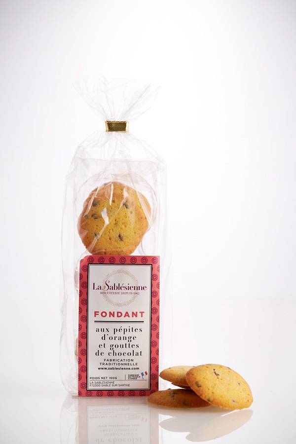 La Sablésienne - La Sablésienne - Fondants Orange-chocolat - Sachet 100 g - Image 1