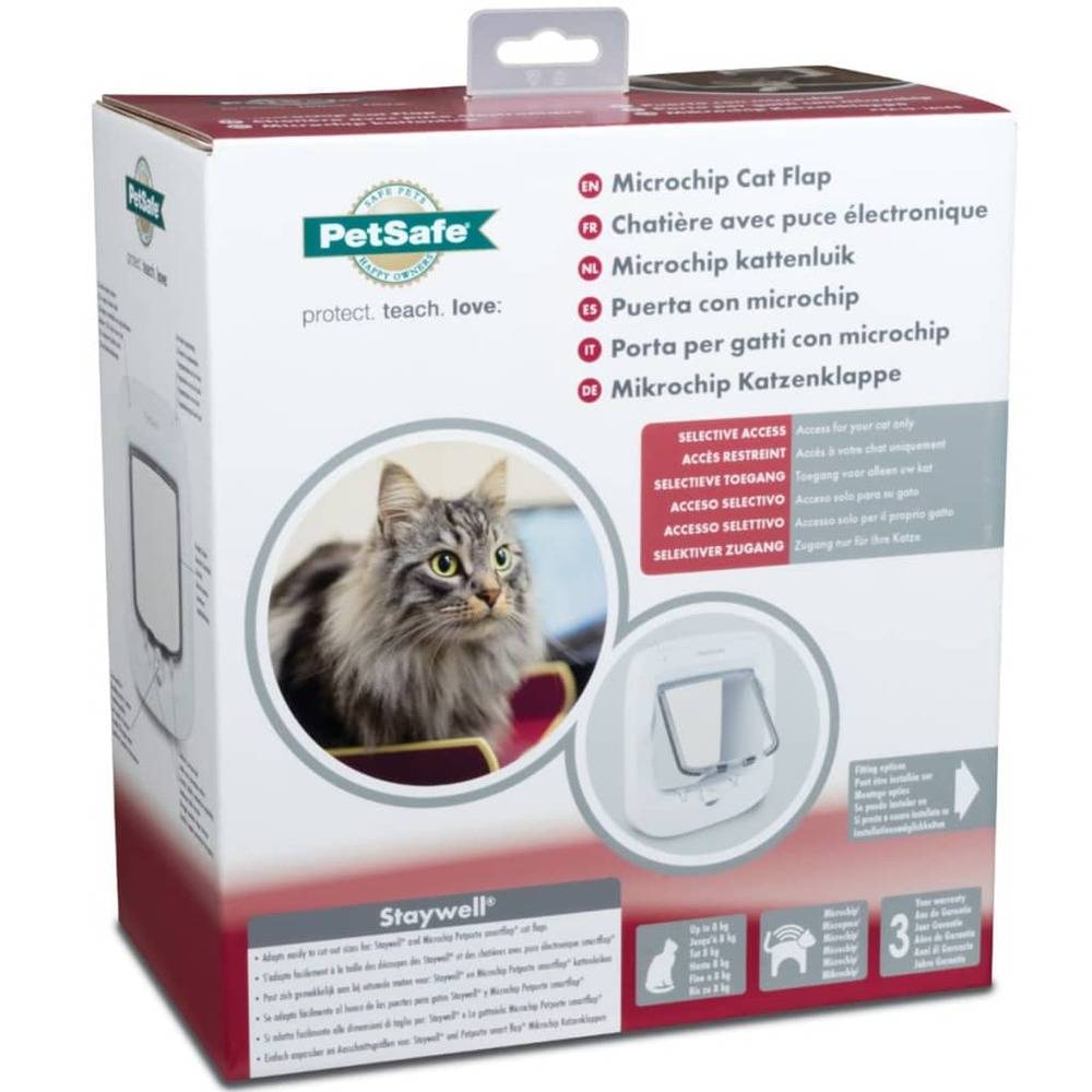 Petsafe - Chatière à Puces Électronique Plastique Blanc - PETSAFE - Image 9