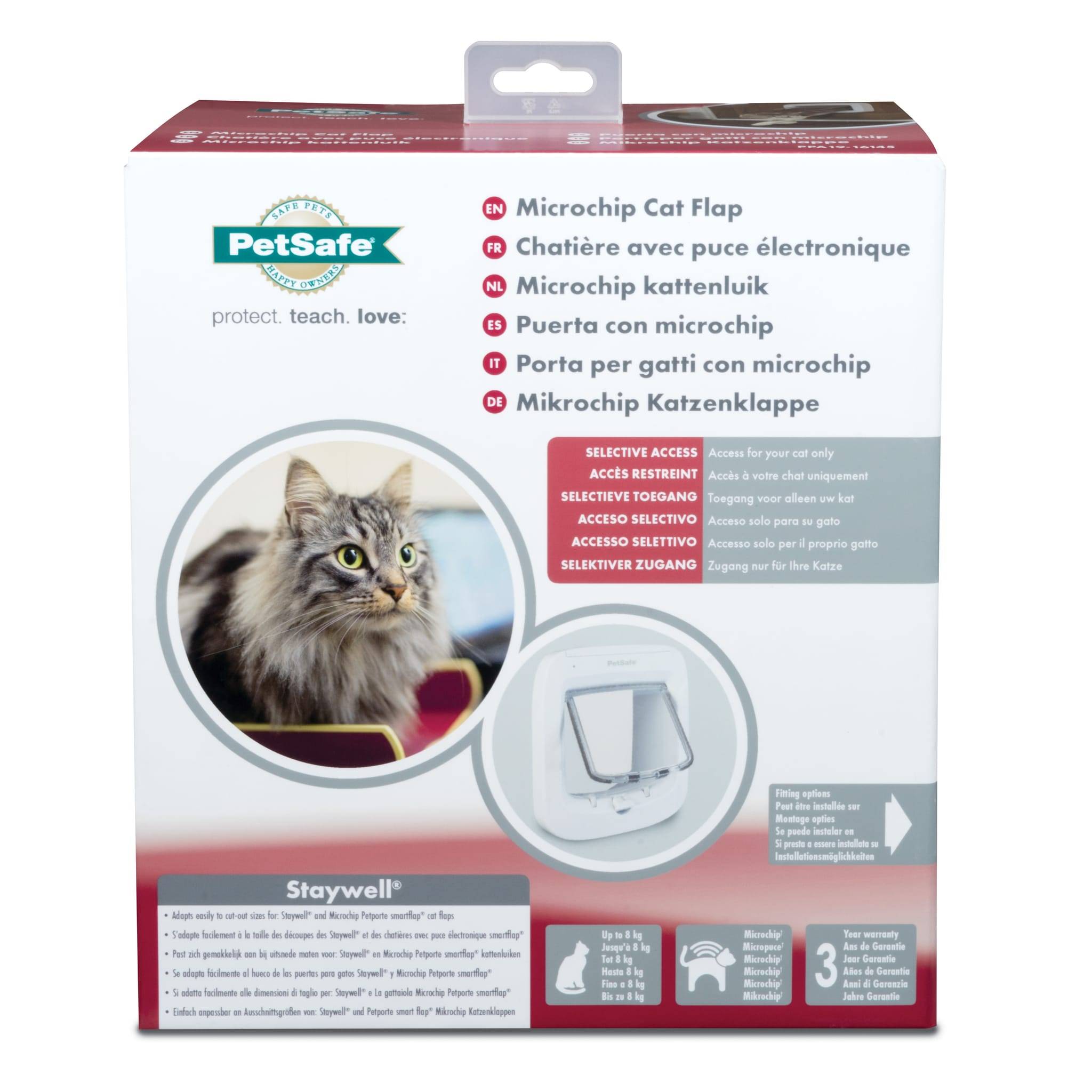 Petsafe - Chatière à Puces Électronique Plastique Blanc - PETSAFE - Image 2