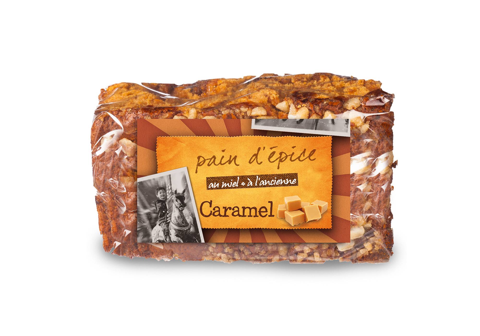 Finabeil - Pain d'épices au caramel 500 g - Finabeil