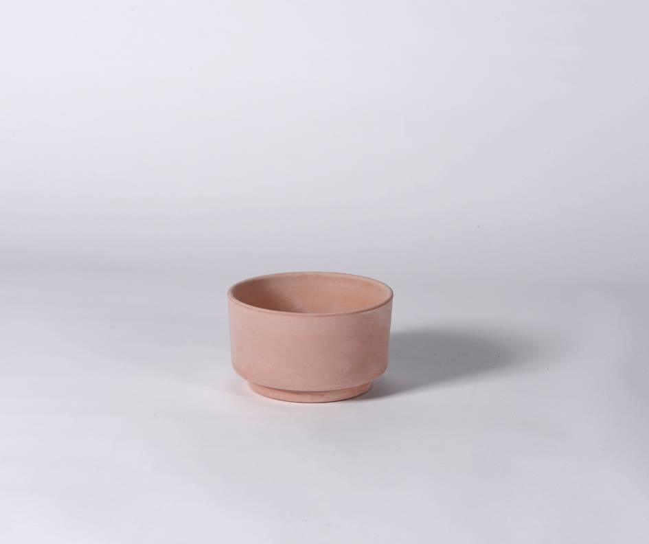 Pot en terre cuite D 18 x H 11 cm - GOICOECHEA - Image 1