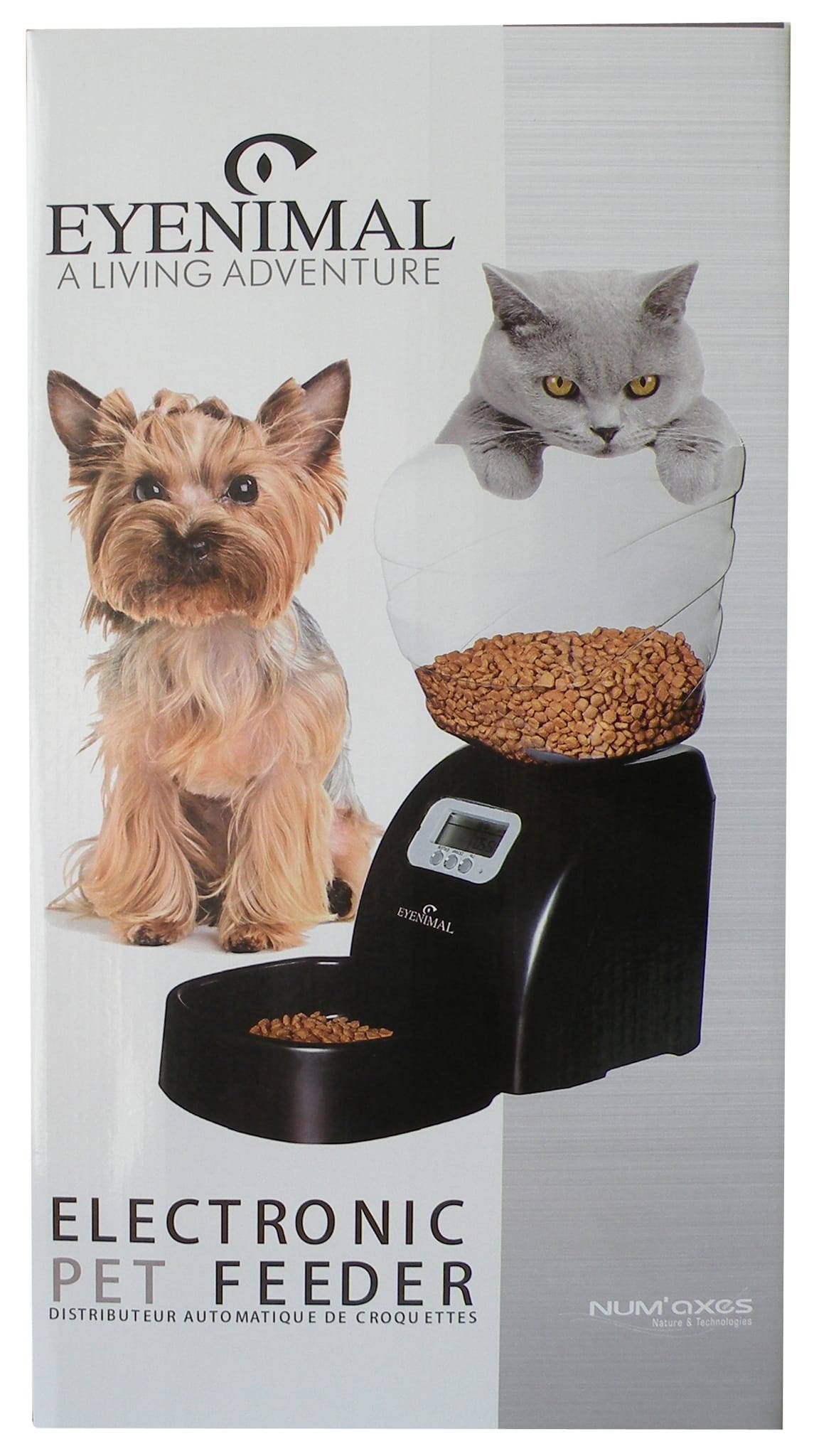 Agrobiothers - Distributeur automatique croquettes noir L23,5 x l39 x h34 cm - Image 2