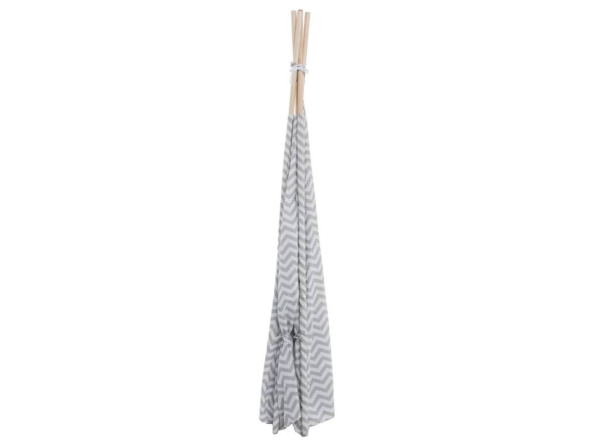 Tipi déco enfant polyester gris L 120 cm H 160 cm ATMOSPHERA - Image 5
