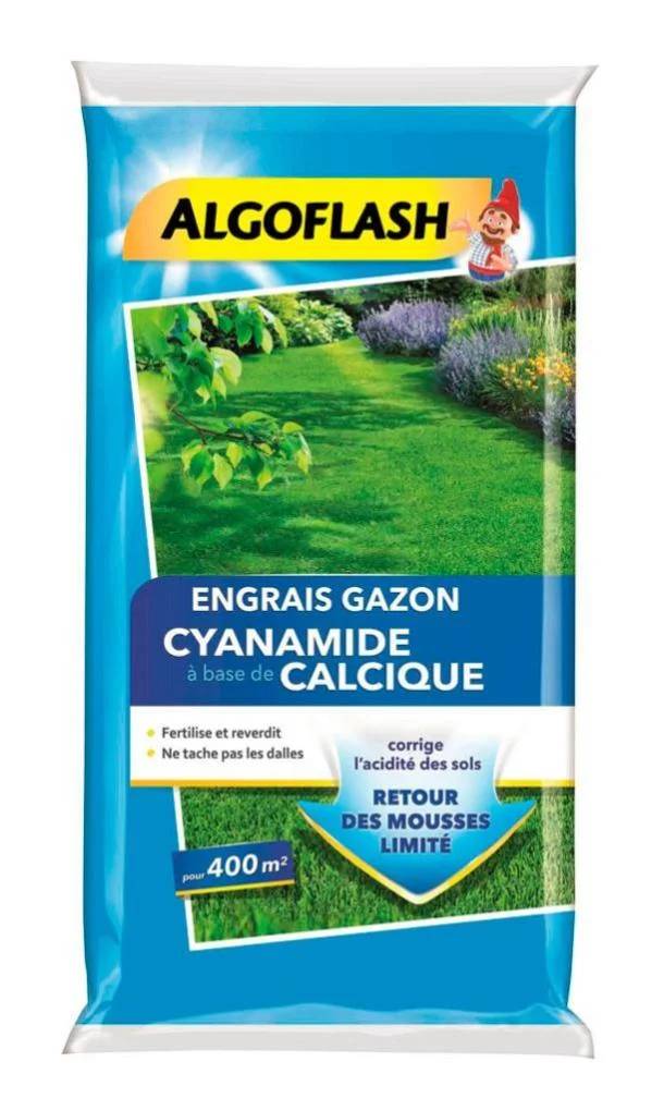 Algoflash - Engrais gazon cyanamide 20kg 400m² - ALGOFLASH - Image 2