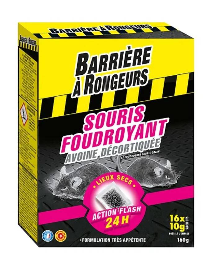 Barrière à rongeurs - Souricide Foudroyant - BARRIERE A RONGEURS - Image 1