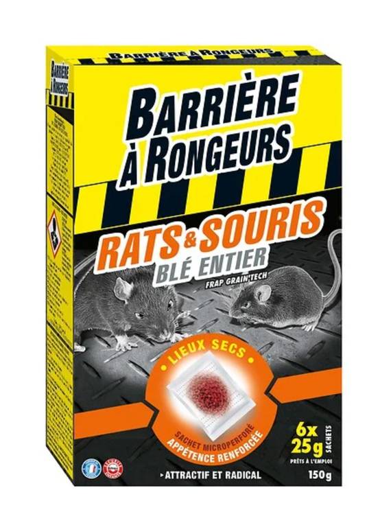 Barrière à rongeurs - Sachets d'appâts Blé Entier - BARRIERE A RONGEURS - Image 1
