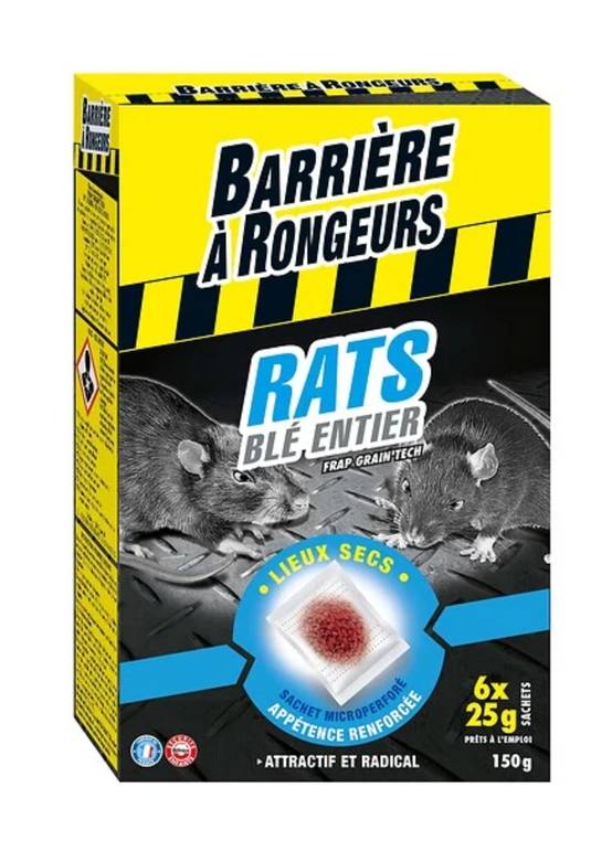 Barrière à rongeurs - Appât Céréales Blé Entier - BARRIERE A RONGEURS - Image 1