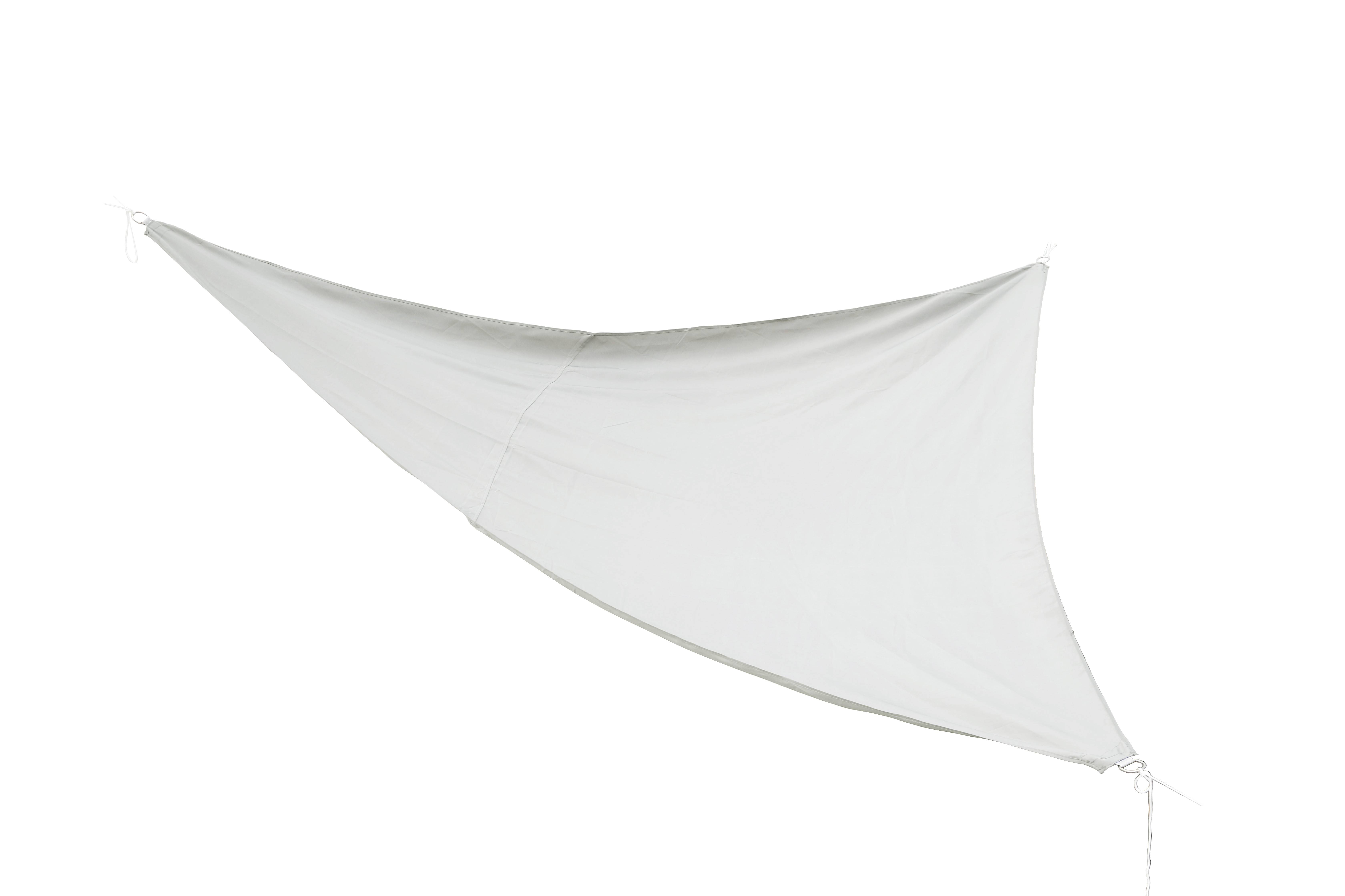 Ecloz - Voile d'ombrage imperméable triangle polyester natural 3m ECLOZ