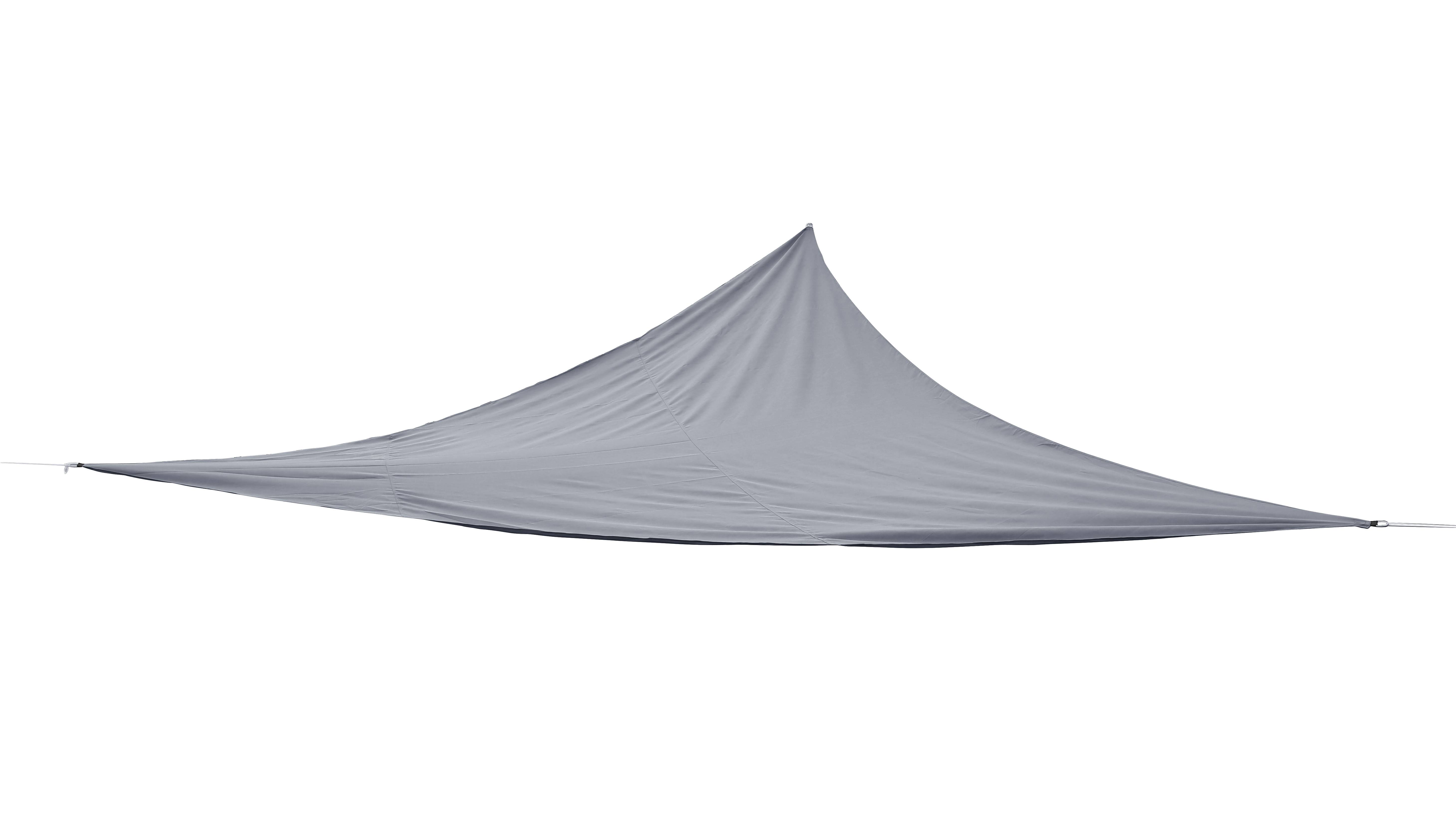 Ecloz - Voile d'ombrage imperméable triangle polyester anthracite 5m ECLOZ