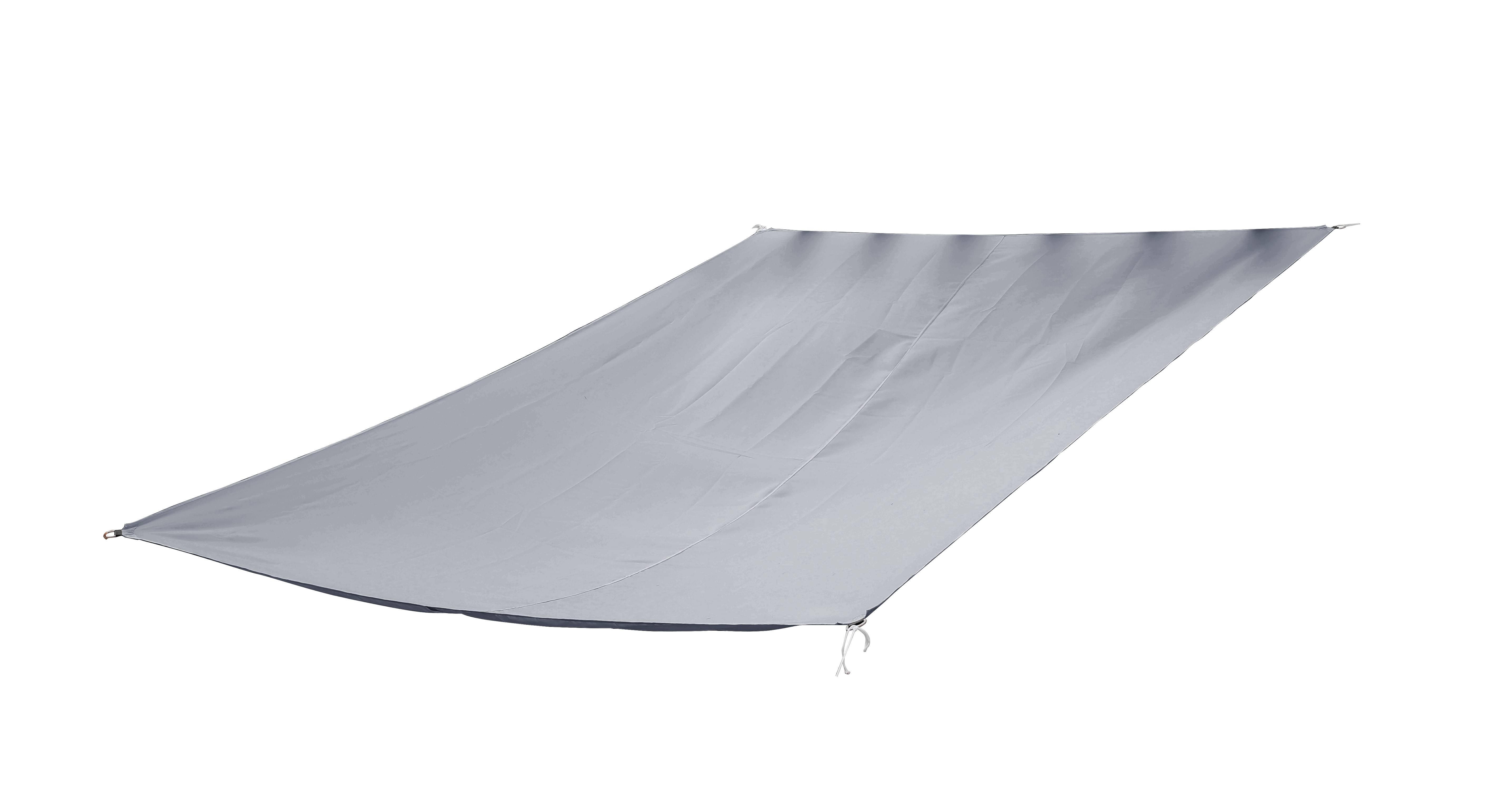Ecloz - Voile d'ombrage imperméable rectangle polyester anthracite 3x4m ECLOZ - Image 1