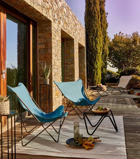 Lafuma-Mobilier - Transat de Jardin acier Be Comfort dark grey Transabed Lafuma Mobilier - Image 2