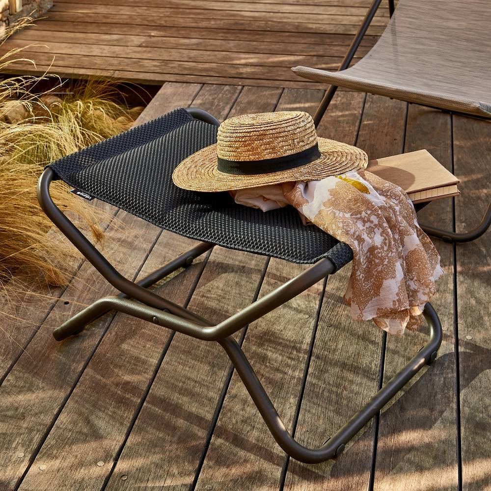Lafuma-Mobilier - Transat de Jardin acier Be Comfort dark grey Transabed Lafuma Mobilier - Image 3