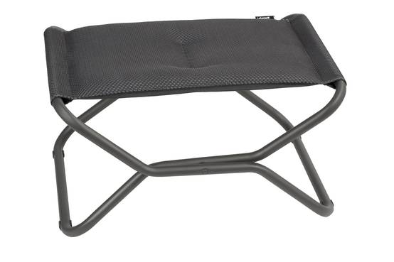 Lafuma-Mobilier - Repose Pieds acier batyline dark grey Next Be Comfort Lafuma Mobilier - Image 1