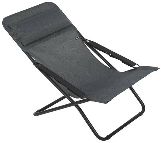 Lafuma-Mobilier - Transabed Acier Batyline® Duo Gris - LAFUMA MOBILIER - Image 1