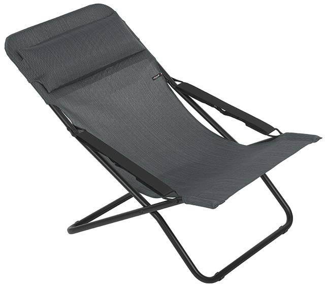Lafuma-Mobilier - Transabed Acier Batyline® Duo Gris - LAFUMA MOBILIER - Image 1