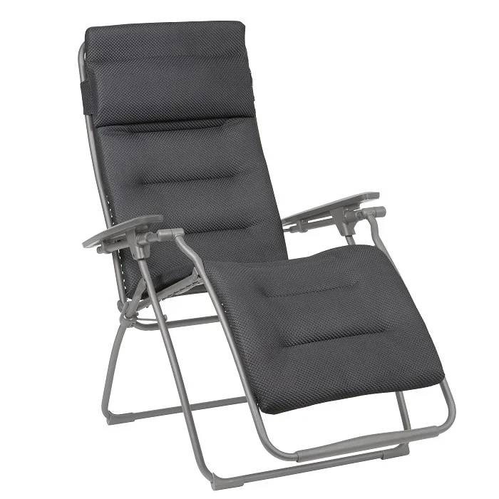 Lafuma-Mobilier - Fauteuil de jardin acier dark grey Futura Be Comfort Lafuma Mobilier - Image 3