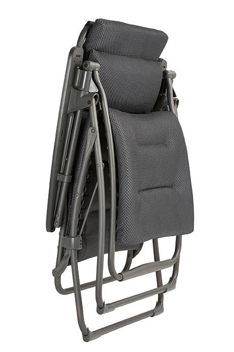 Lafuma-Mobilier - Fauteuil de jardin acier dark grey Futura Be Comfort Lafuma Mobilier - Image 2
