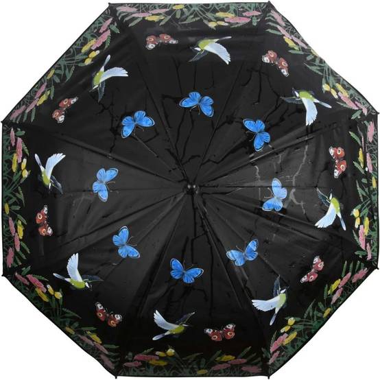 Parapluie Oiseau Polyéthylène Couleur Changeante Ø 116,50 cm H 91,20 cm - Image 4