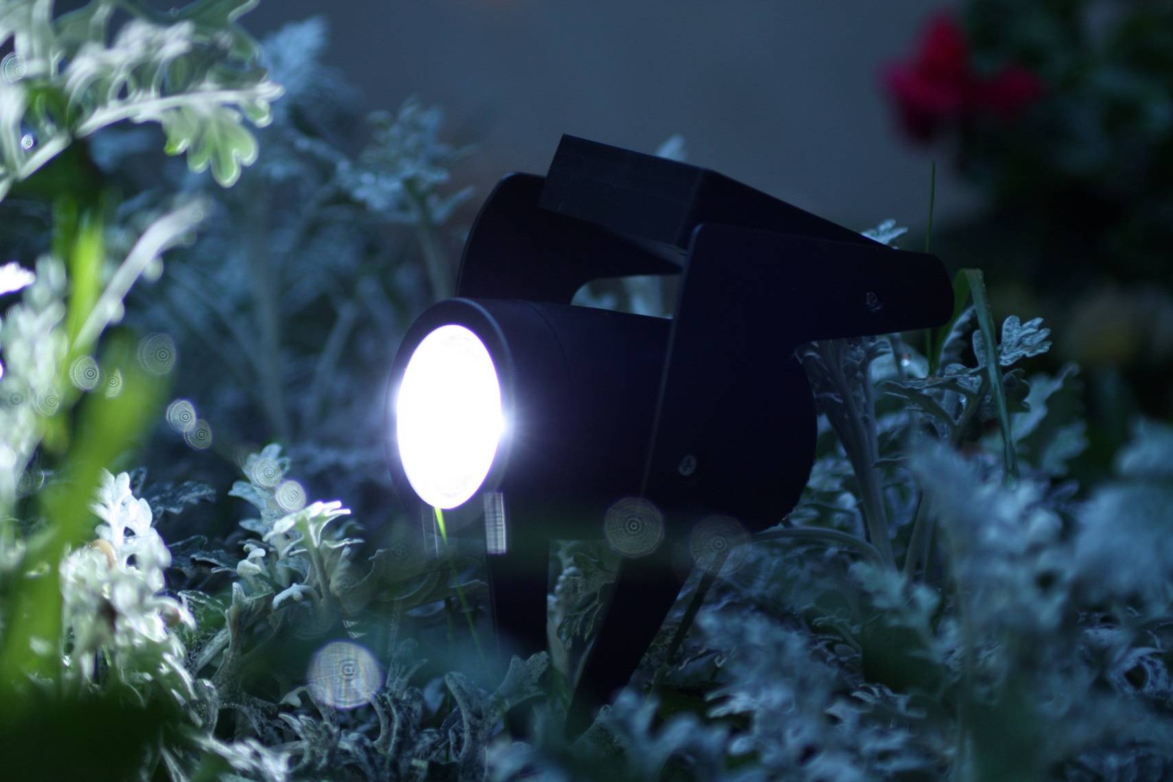 Watt & Home - Spot solaire - Power Spot Noir - 50 Lumens - Image 1