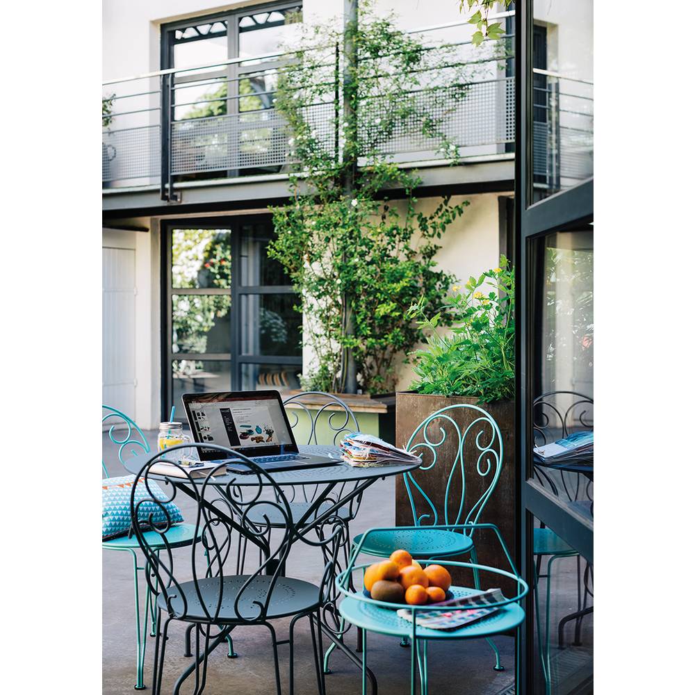 Fermob - Chaise de jardin acier carbone Montmartre Fermob - Image 5