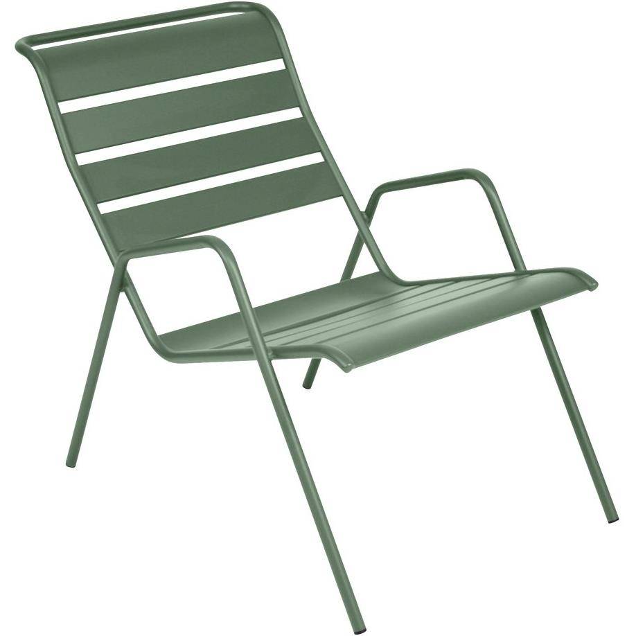 Fermob - Fauteuil de jardin bas acier cactus Monceau Fermob - Image 2