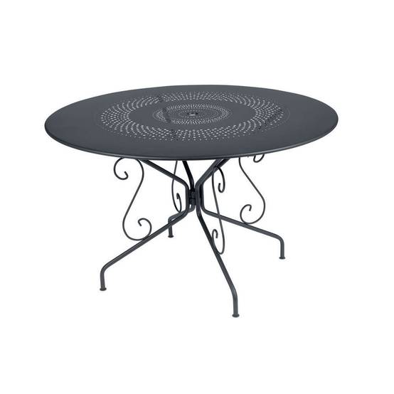 Fermob - Table de jardin ronde acier carbone 6 personnes Montmartre Fermob - Image 4