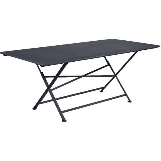 Fermob - Table de jardin rectangulaire pliante acier carbone 8 personnes Cargo Fermob - Image 2