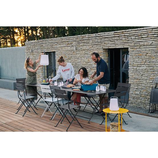 Fermob - Table de jardin rectangulaire pliante acier carbone 8 personnes Cargo Fermob - Image 5
