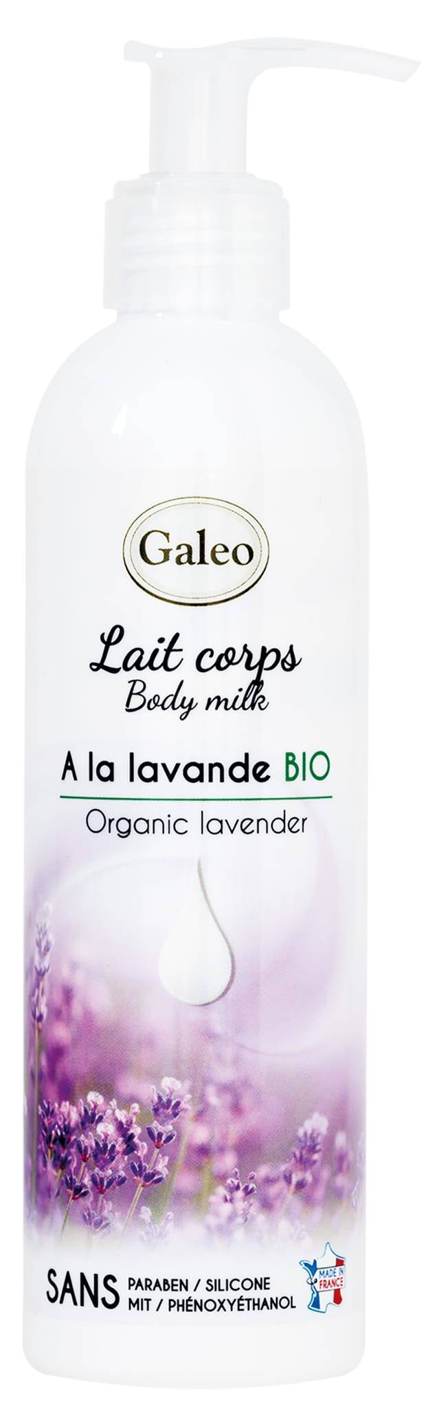 Galeo - Lait corps à la lavande bio 250 ml