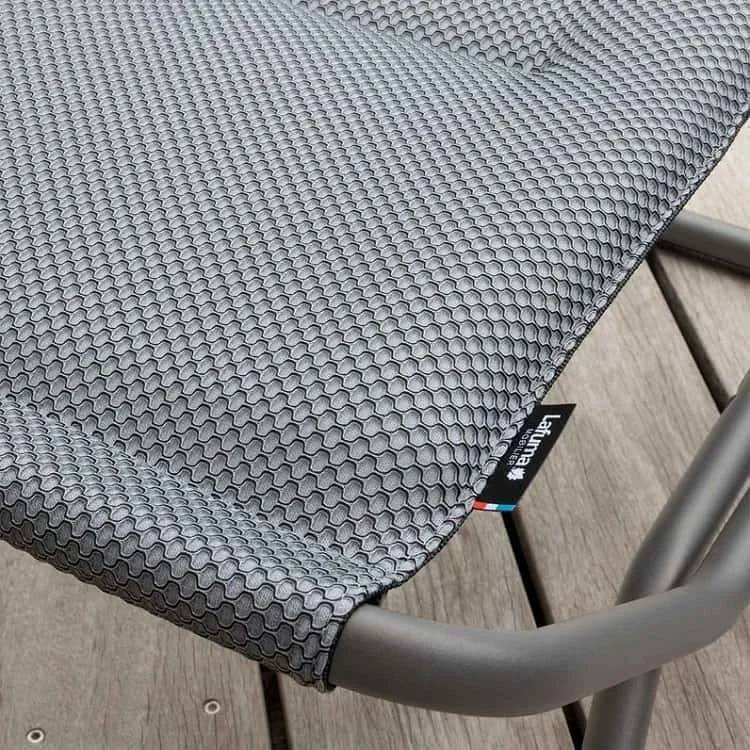 Lafuma-Mobilier - Fauteuil de jardin acier bleu encre Futura Be Comfort Lafuma Mobilier - Image 4