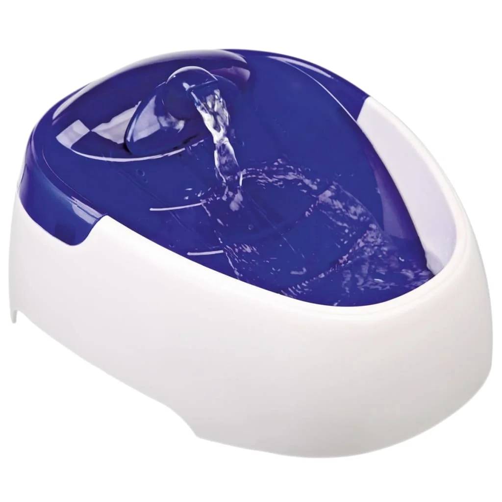 Fontaine a boire en plastique blanc/bleu 1 L 20 × 12 × 23 cm - TRIXIE - Image 3
